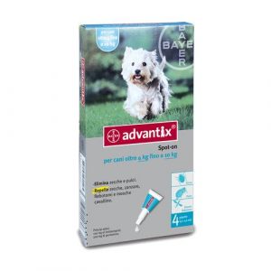 ADVANTIX SPOT ON*4PIP 4-10KG