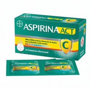 ASPIRINAACT*10CPR EFF800+480MG