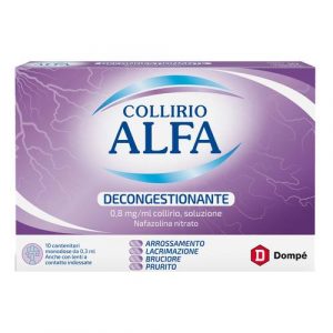 COLLIRIO ALFA DEC*10CONT 0,3ML