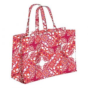 COLORS TOTE BAG RED