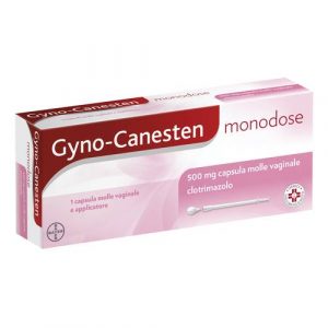 GYNOCANESTEN MONO*1CPSVAG500MG