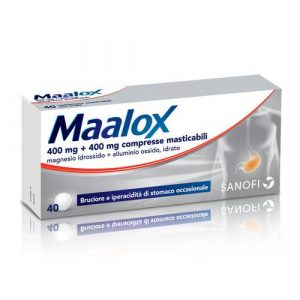 MAALOX*40CPR MAST 400MG+400MG