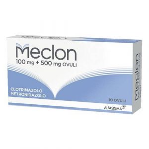 MECLON*10 OVULI VAG 100+500MG