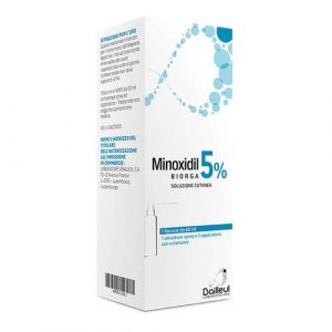 MINOXIDIL BIORGA*SOL CUT60ML5%