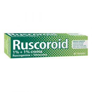 RUSCOROID*CREMA RETT 40G 1%+1%