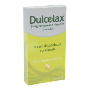 DULCOLAX*40CPR RIV 5MG