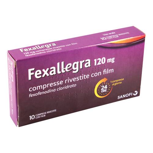 FEXALLEGRA*10CPR RIV 120MG